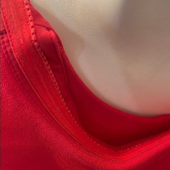 BCBGMaxAzria Vibrant Red Ruffle Mini Dress - Picture 11 of 15